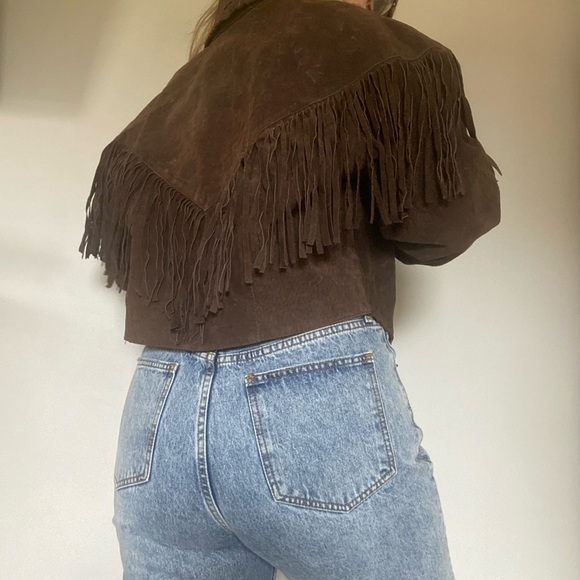 Vintage Leather Western jacket - Picture 3 of 4